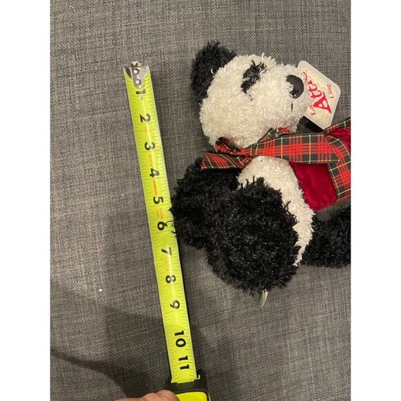 DanDee Collector’s Choice NWT Black White 9 inch Panda Wrapped Gift Plush Bear - Picture 7 of 7